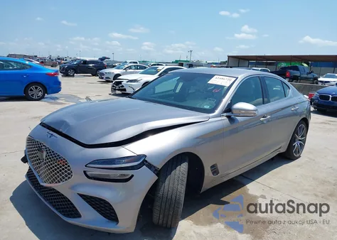 2024 Genesis G70 2.5T Rwd из США, поврежденный, VIN KMTG34SC0RU139993